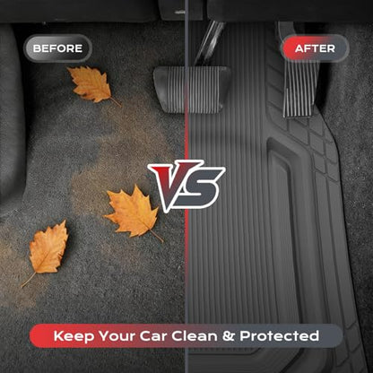 Heavy Duty Car Floor Mats (3 Count)