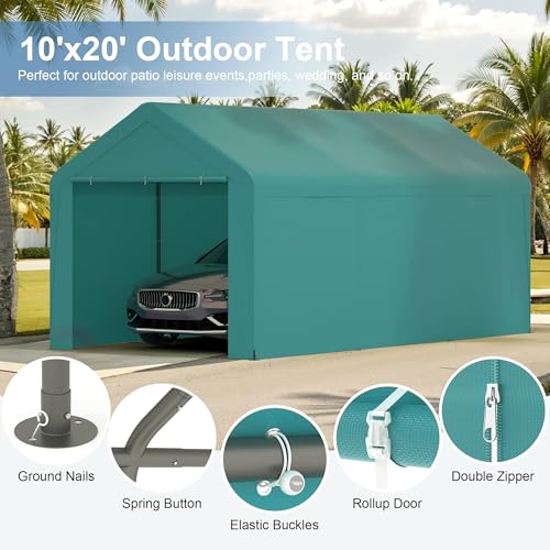 Carport 10x20 Heavy Duty Portable Garage w