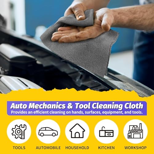 Microfiber Cleaning Cloth (100 Count)