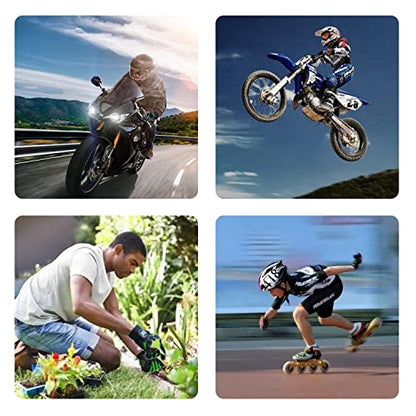 Motorcycle Gloves Touch Screen Full Finger Riding Gloves Knuckle Protection for Men and Women for Dirt Riding