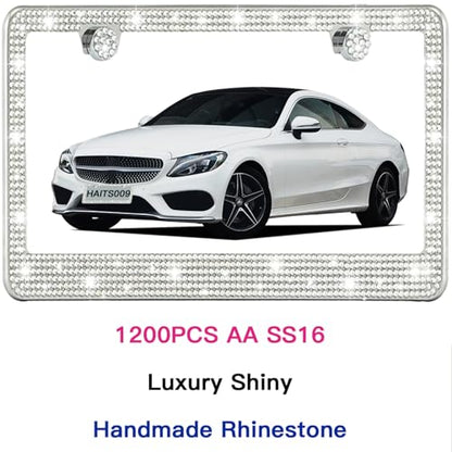 2 Pack License Plate Frames for Women