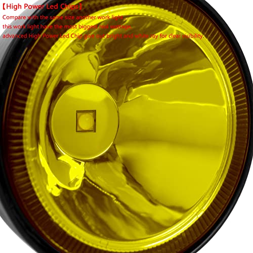 4 Inch Round Led Pod Lights (2 Count)