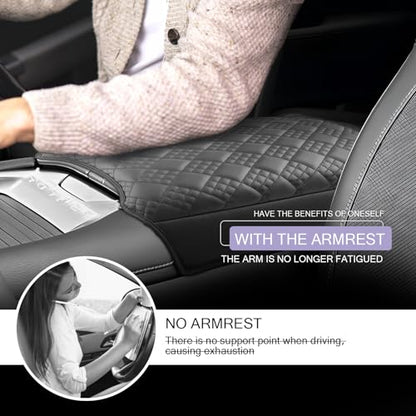 Center Console Cover Compatible with 2025 2026 Nissan Armada Accessories 2025 2026 Armada SV