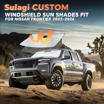 Windshield Sun Shade for Nissan Frontier 2022