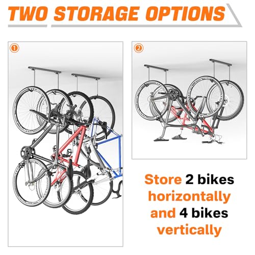 Overhead Bike Rack for Garage