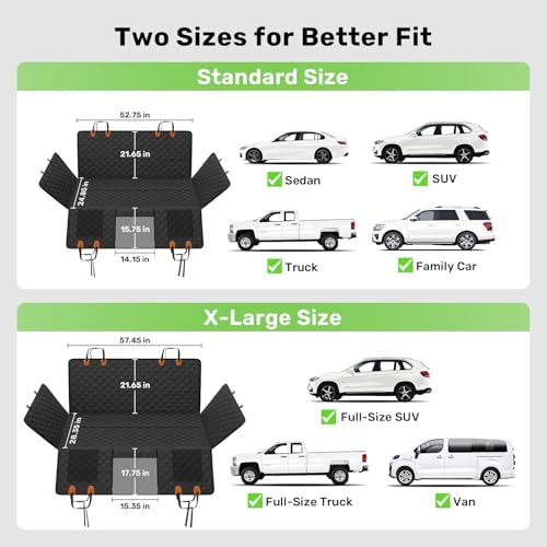 2025 Upgraded Dog Car Seat Cover