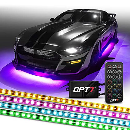 Aura Flexible Car Underglow Lights with APP & Remote Control