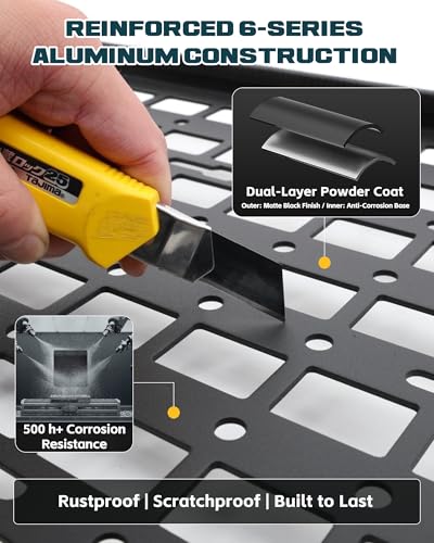 Truck Bed Side MOLLE Panels Fit for 3rd Gen Tacoma 2016