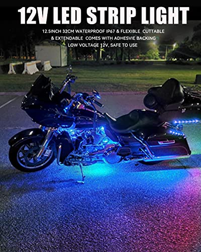 12V Led Light Strip for Cars 32CM Waterproof IP67