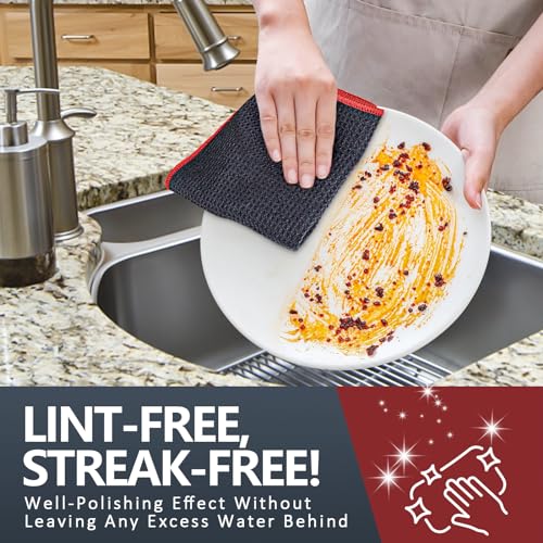 Glass Polishing Streak Free Miracle Cleaning Cloth (6 Count)
