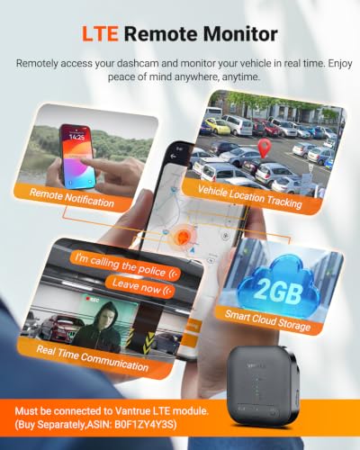 N5S 4 Channel 360 Degree 2.7K Dash Cam