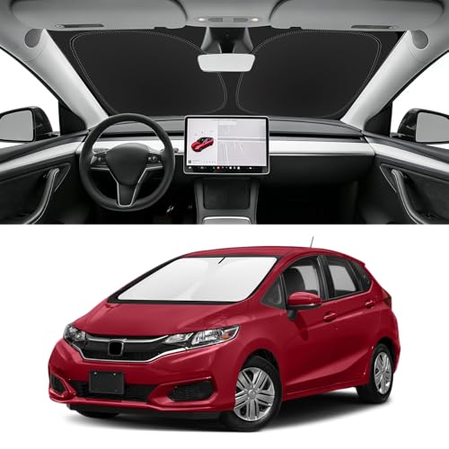 Custom Fit Windshield Sun Shade for Honda Fit 2007