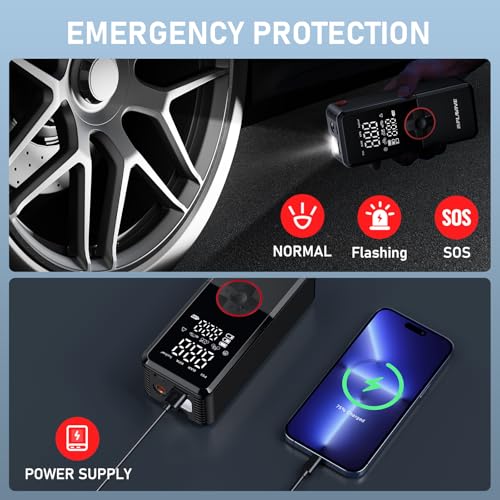 Tire Inflator Portable Air Compressor