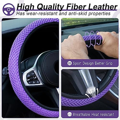 Elastic Stretch Steering Wheel Cover