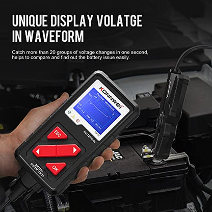 KW710 Car Battery Tester 6V 12V 24V