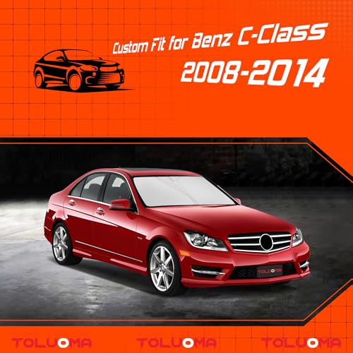Custom Fit Windshield Sun Shade for Benz C