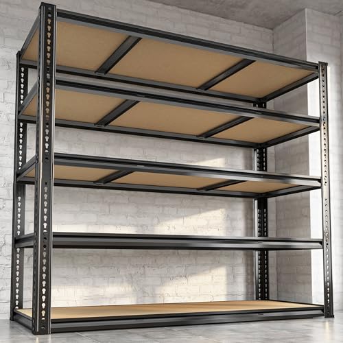 48"W Garage Shelving Heavy Duty (5 Count)