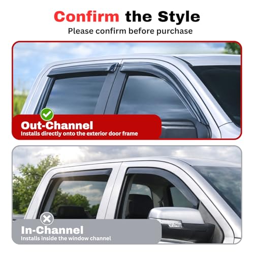 Rain Guards Fit for 2012