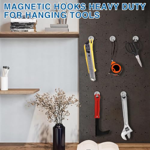 Magnetic Hooks for Cruise Cabins (12 Count)