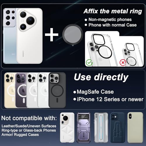 Magnetic Phone Charging Holder for Car