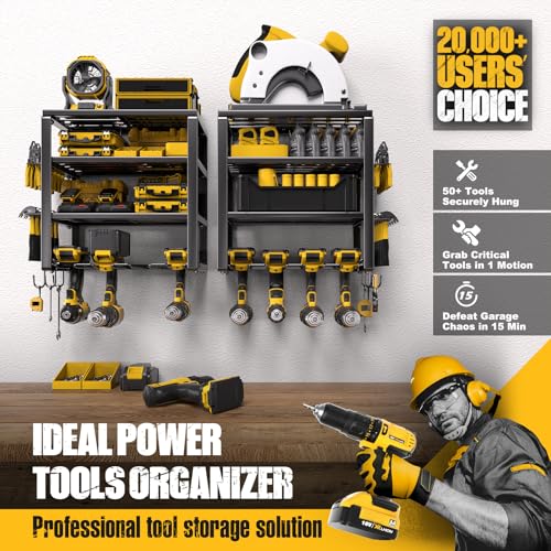 Power Tool Organizer Wall Mount