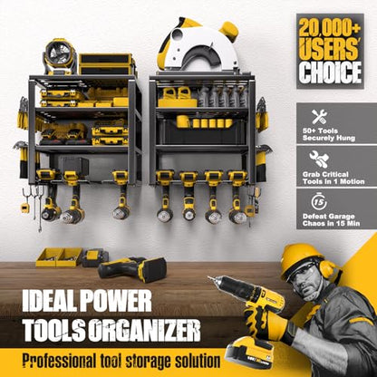 Power Tool Organizer Wall Mount