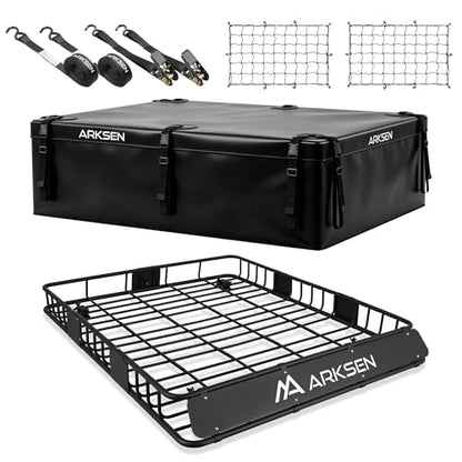 64" x 50" x 6" Extra Wide Roof Rack Basket w