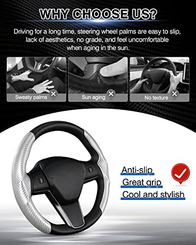 Steering Wheel Cover for Tesla Model 3