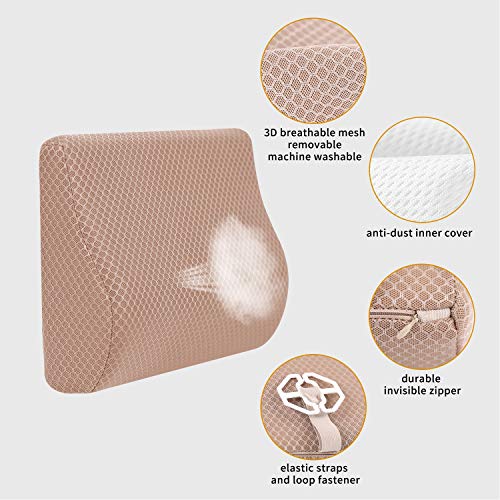 Memory Foam Lumbar Support Pillow for Car