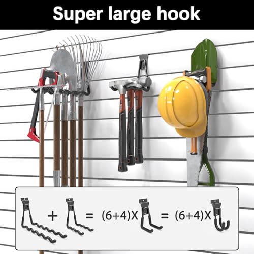 Slatwall Hooks 34 Pack Heavy Duty Multi Sizes (34 Count)