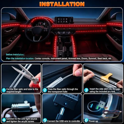 Interior Car LED Strip Lights