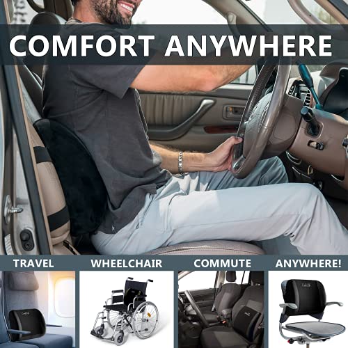 Lumbar Support Back Pillow Office Chair and Car Seat Cushion