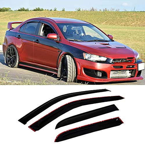 Window Visors Rain Guards for 2007 (4 Count)