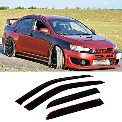 Window Visors Rain Guards for 2007 (4 Count)