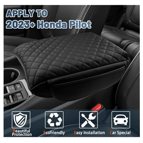 2026 Passport Armrest Cover for Honda Passport 2026 Accessories Thicken Soft & Comfy Center Console Cover Compatible with 2024