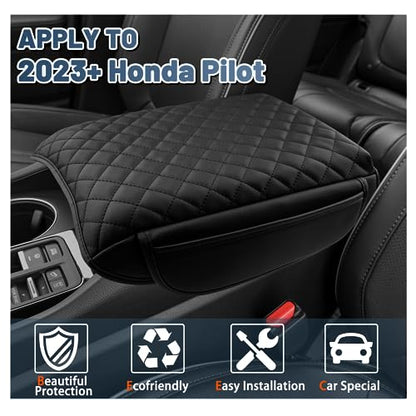 2026 Passport Armrest Cover for Honda Passport 2026 Accessories Thicken Soft & Comfy Center Console Cover Compatible with 2024