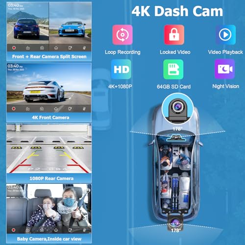 W905 9.5" Carplay & Android Auto & Dual Cam