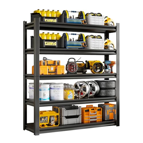 48" W x 24" D x 72" H Garage Shelving Unit