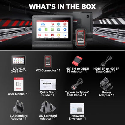 X431 PRO3 V+ 5.0 2026 Upgraded Bluetooth Bi