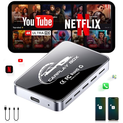 AI Box Wireless CarPlay & Auto Adapter