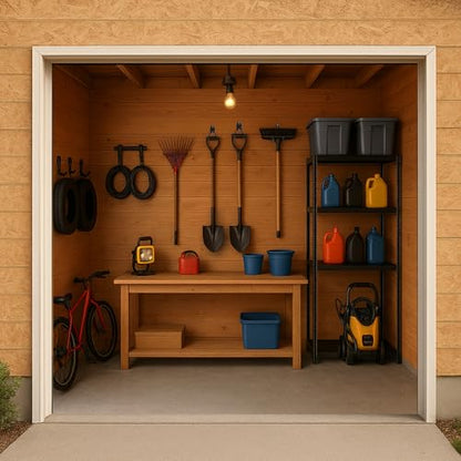 4 Pack Garage Hooks Heavy Duty (4 Count)