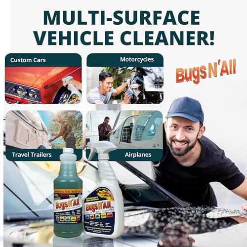 Bugs N’ All Multipurpose Car Cleaner & Degreaser (32 Fl Oz)