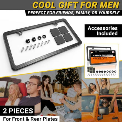 Weatherproof Thin License Plate Frames