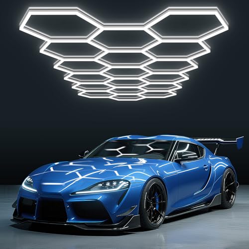Hexagon Garage Lights (71 Count)