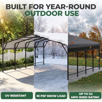 20x20 FT Metal Carport