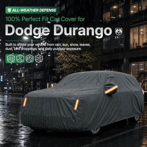 Waterproof Heavy Duty Car Cover Custom Fit Toyota Dodge Durango