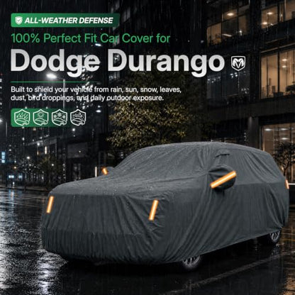 Waterproof Heavy Duty Car Cover Custom Fit Toyota Dodge Durango