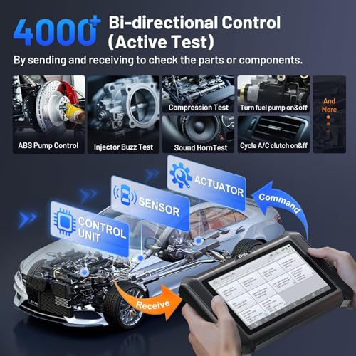 D7W Wireles Bidirectional OBD2 Scanner Diagnostic Tool Ver. of D7