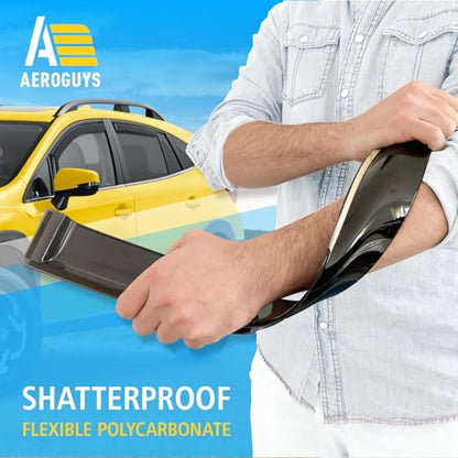 Extra Durable Window Deflectors in (4 Count)