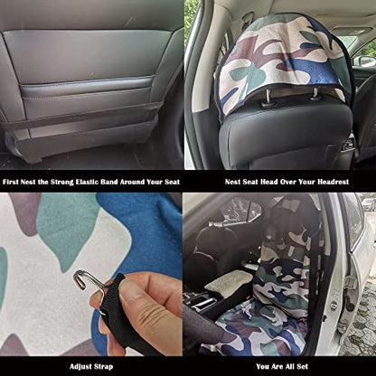 Car Seat Cover Protector Front Seats